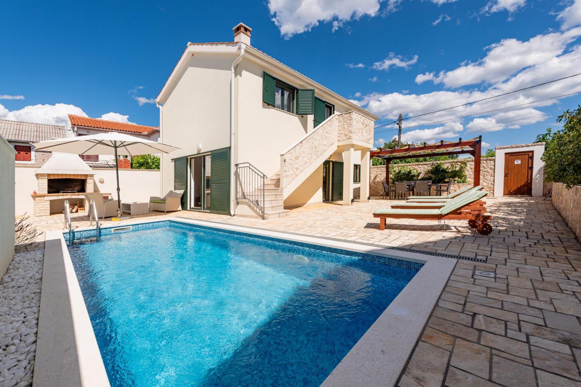 Villa Ivo Zadarvillas Vinjerac Exterior foto